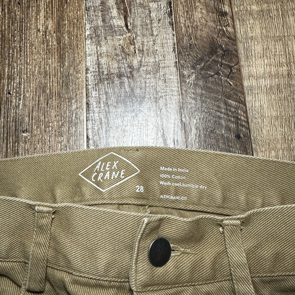 Alex Crane Canvas Cham Pants in Chai Size 28 - Picture 3 of 4